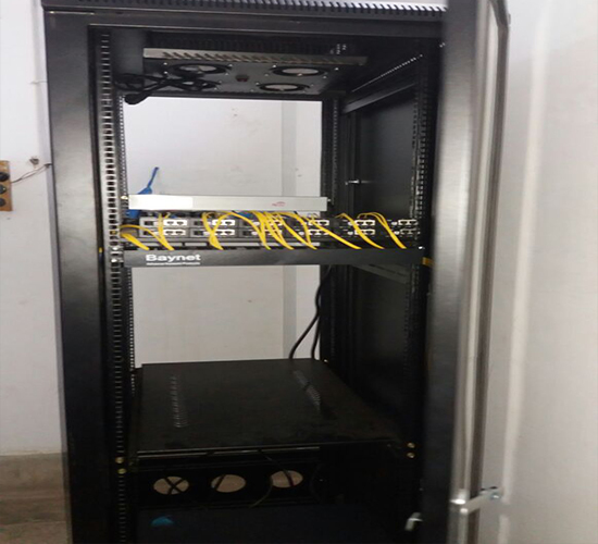 Rack Installation project by Multilink Solutions