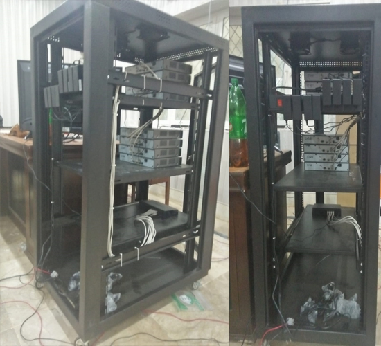 Rack Installation project by Multilink Solutions