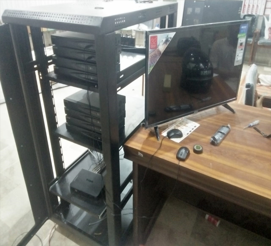 Rack Installation project by Multilink Solutions