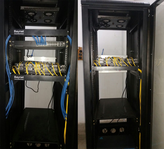Rack Installation project by Multilink Solutions