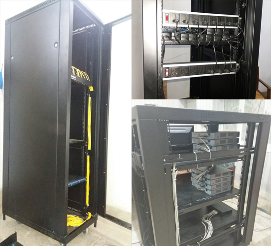 Rack Installation project by Multilink Solutions