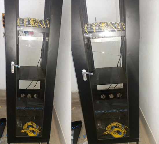 Rack Installation project by Multilink Solutions